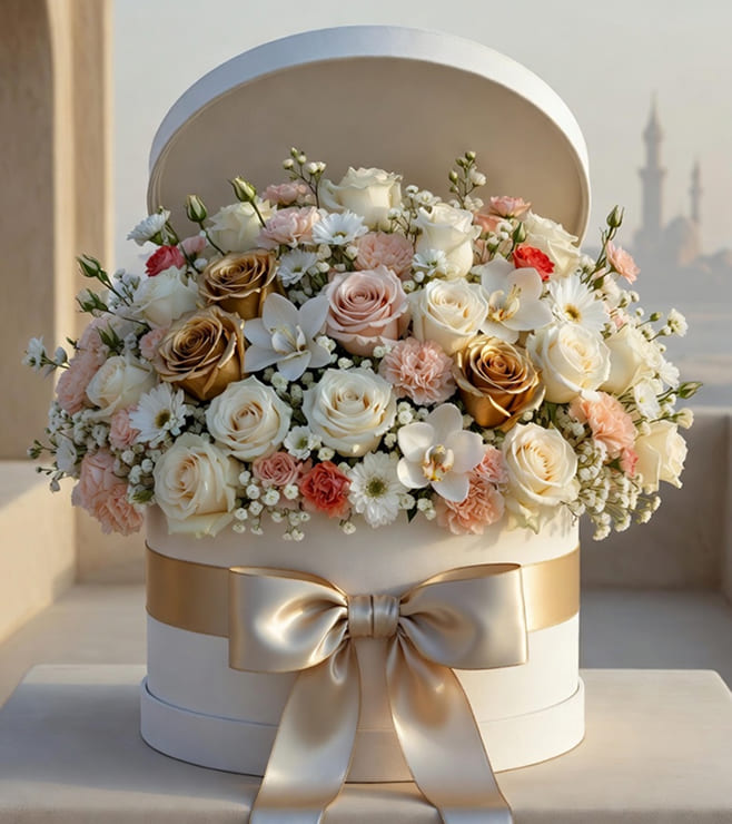 Elegant Hush Hatbox, Ramadan Gifts