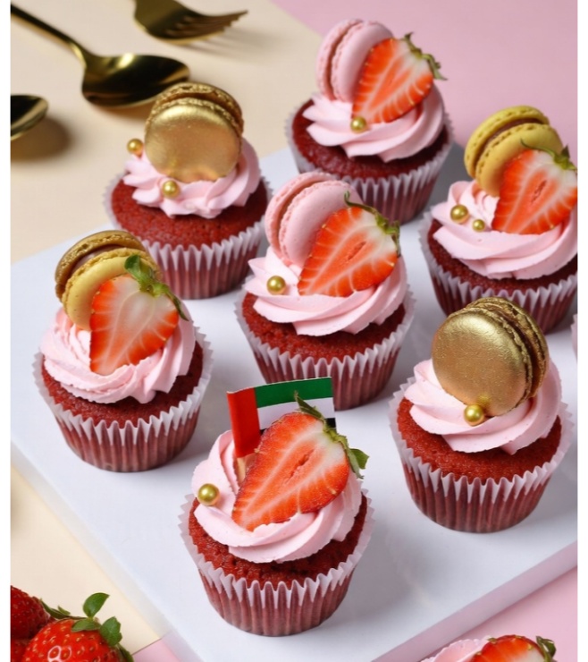 Emirates Jubilee Cupcakes