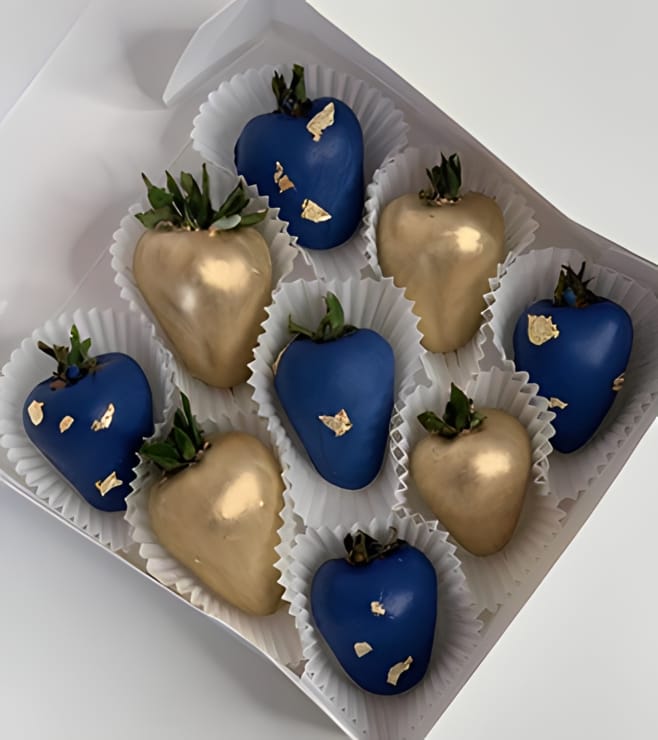 فراولة مغموسة في الشوكولاتة