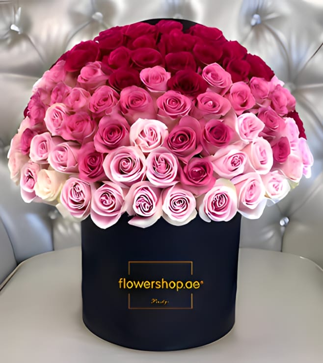 صندوق قبعات حديقة الورود الساحرة