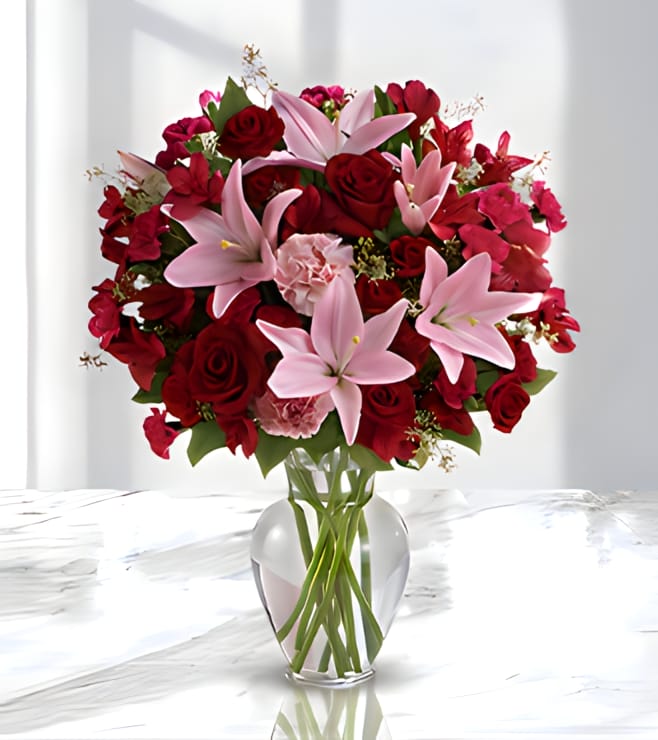 باقة العاطفة الدائمة