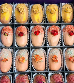 تمور زهرية فاخرة رائعة