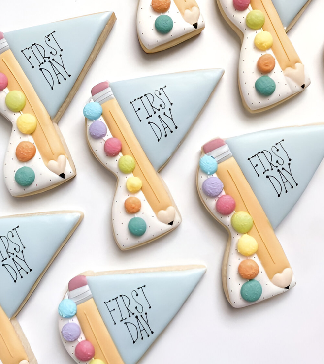 كعكات اليوم الأول في المدرسة