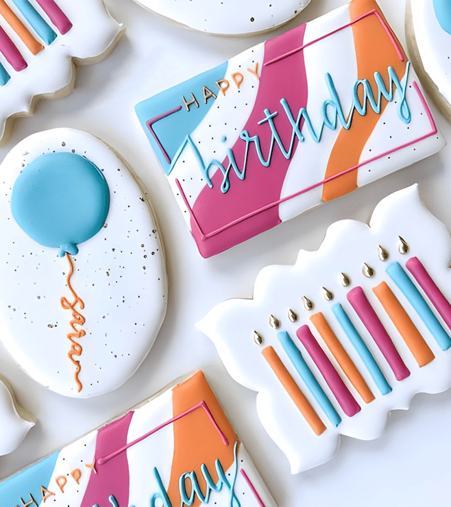 Flavorful Birthday Cookies, Cookies