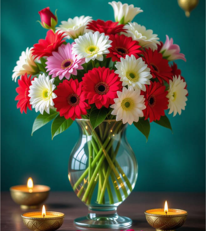 تألق ازدهار الانسجام، الزهور