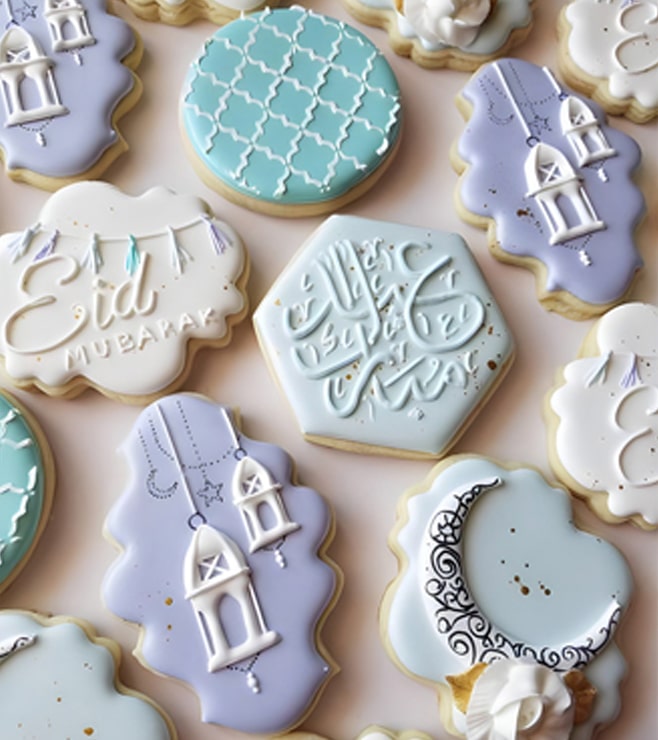 Gleaming Eid Cookies, Cookies