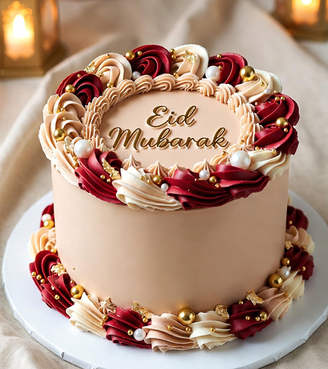 كعكة العيد الذهبية