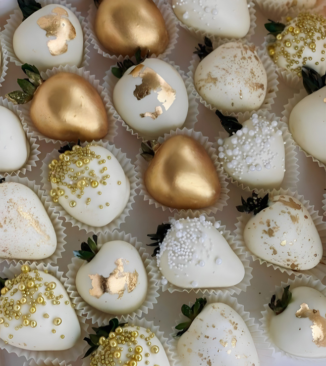 الفراولة الذهبية المجمدة