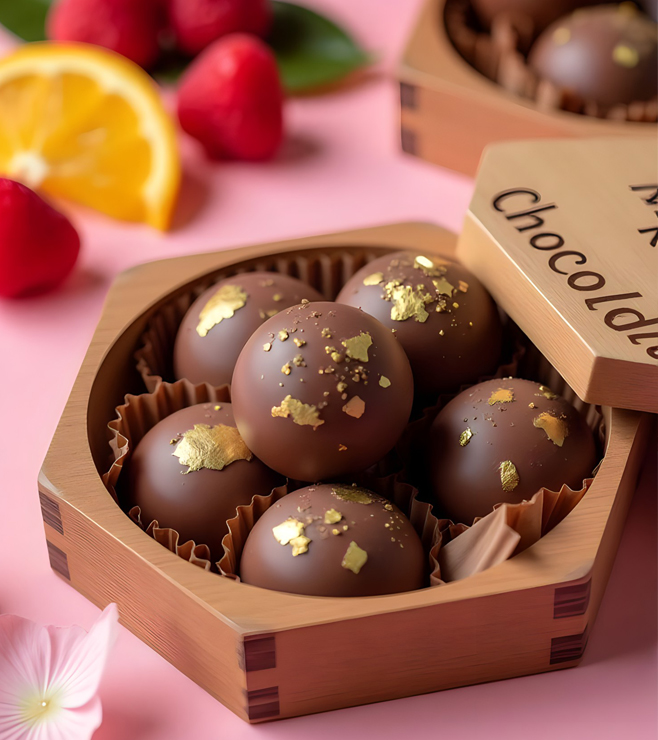 Golden Meltaways Truffles