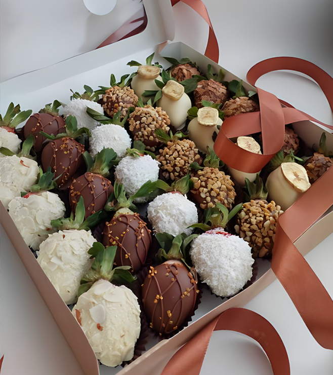 وليمة الفراولة الشهية