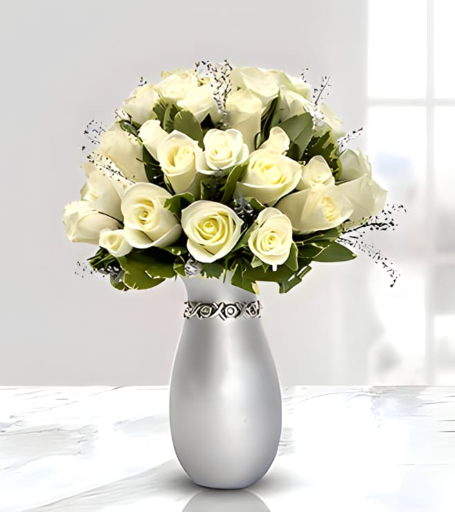 باقة زهور فاخرة وأنيقة