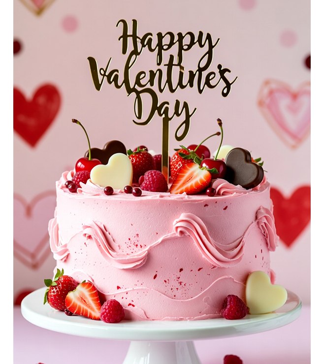 كعكة القلب المقفل