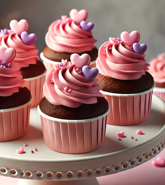 كب كيك بيك من القلب