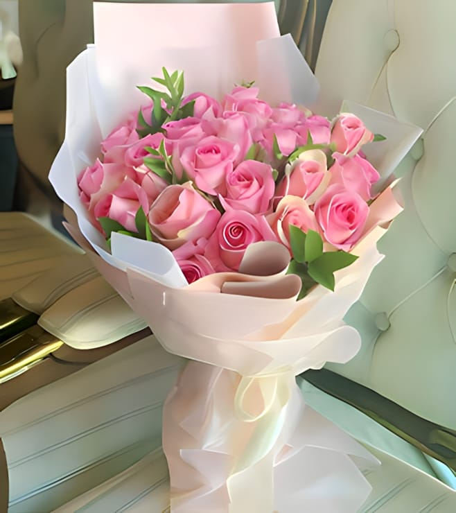 حلم بالوردي باقة، ورود