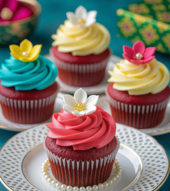 Jewel Garden Cupcakes