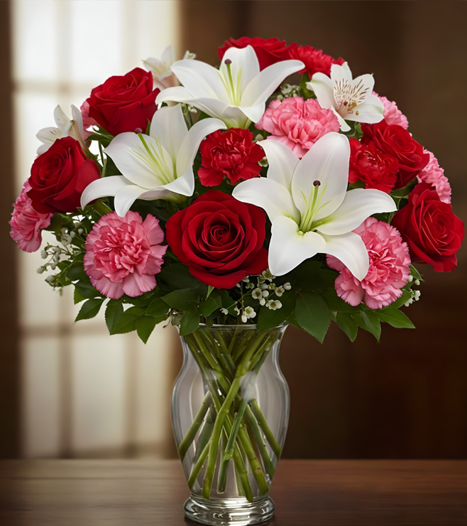 تنسيق "همسات الفرح"، زنابق