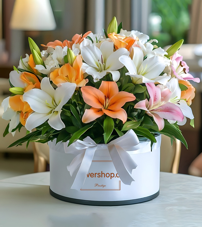 صندوق قبعات ليلي لوكس، هدايا العيد