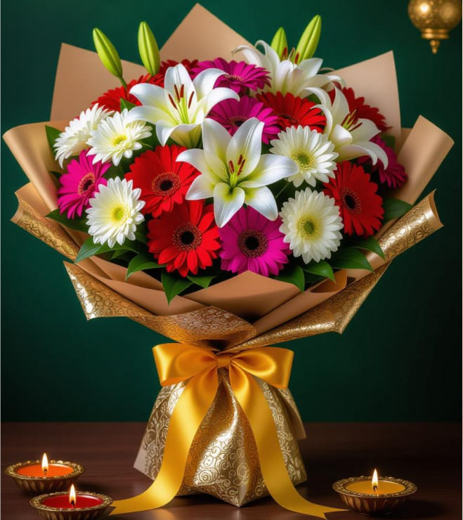 باقة زهور ليليبيم شارم، زهور