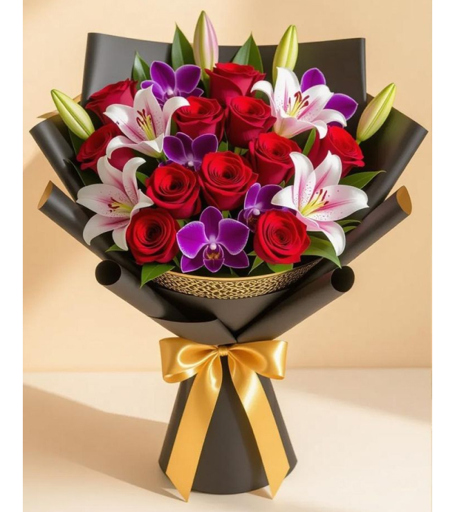 زهرة الأوركيد الفاخرة، زهور