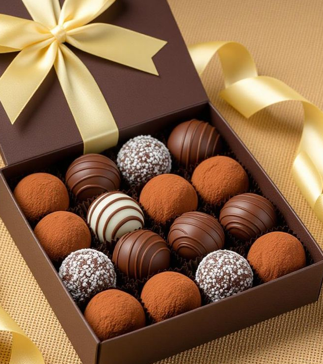 ترافل الشوكولاتة الفاخرة