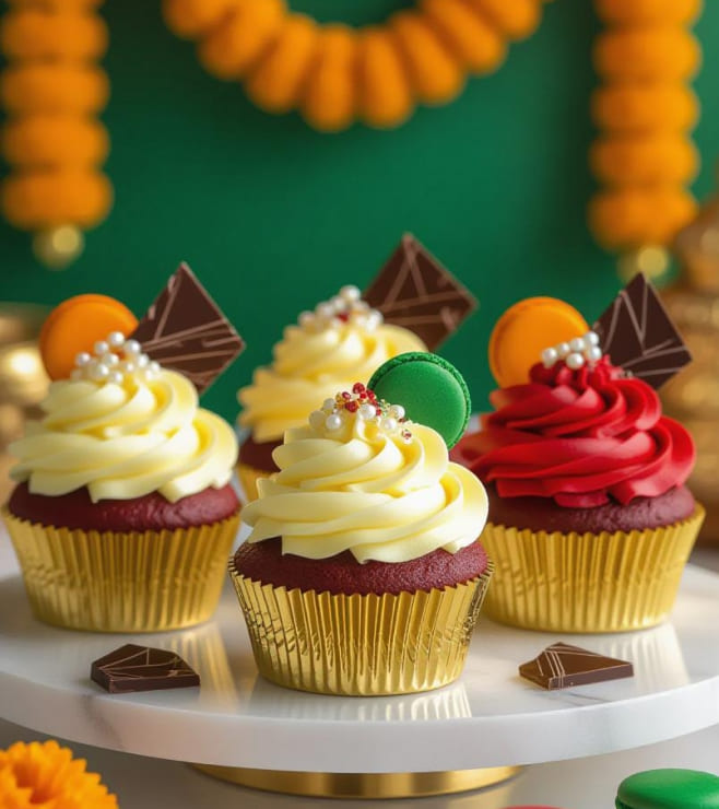 Marigold Magic Cupcakes