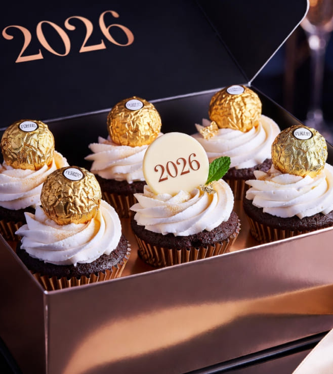 Midnight Spark Cupcakes