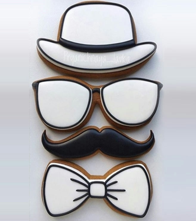 Minimalist Father's Day Cookies, Cookies & Brownies