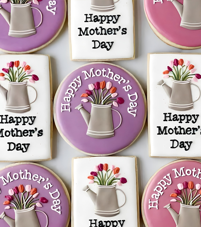 كعكات باقة أمي الحلوة