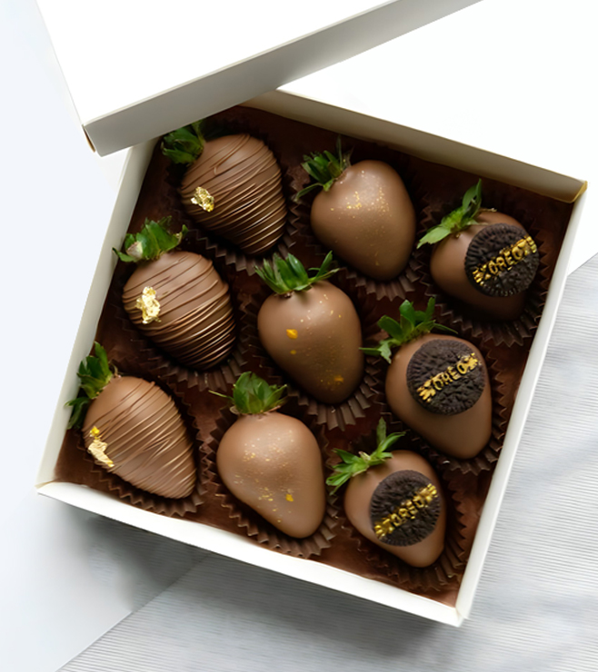 فراولة بالشوكولاتة أوريو