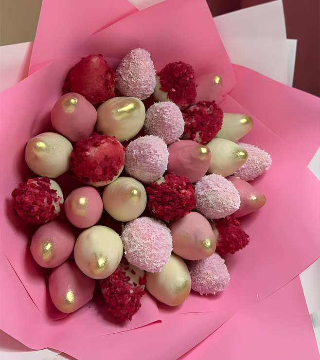 باقة التوت الوردي