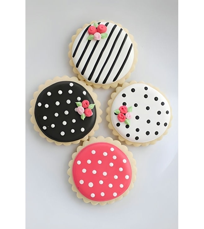 Polka Dot Party Cookies, Cookies