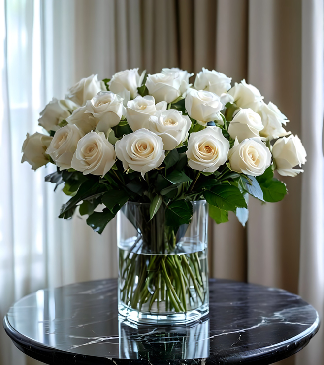 تنسيق زهور قلب نقي، ورود