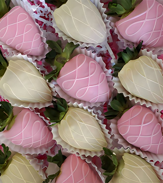 فراولة مغموسة في شوكولاتة Purple Muse