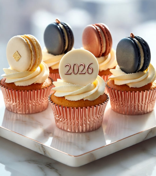 Radiant Year Cupcakes
