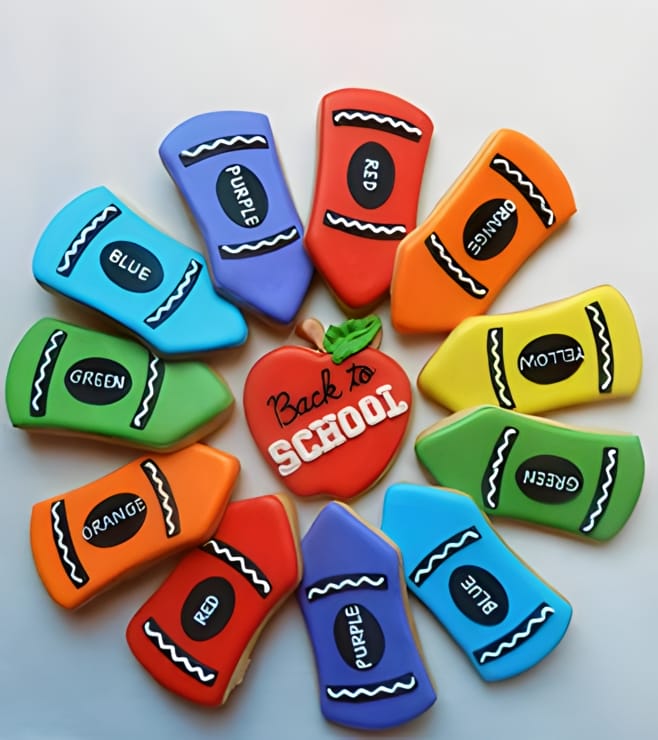 كعكات قلم تلوين قوس قزح