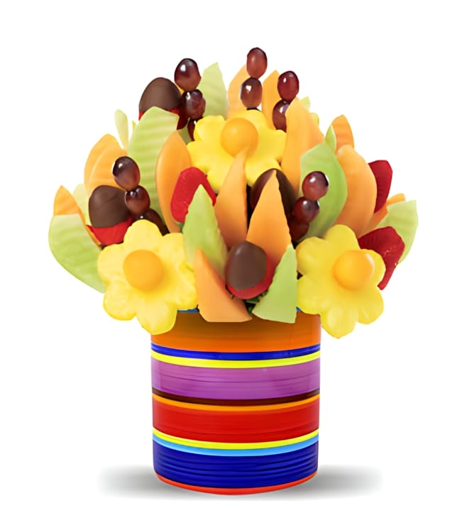 راينبو ديلايت مع الفراولة المغطاة بالشوكولاتة