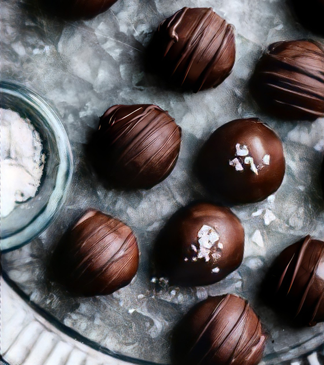 ترافل الشوكولاتة المكررة