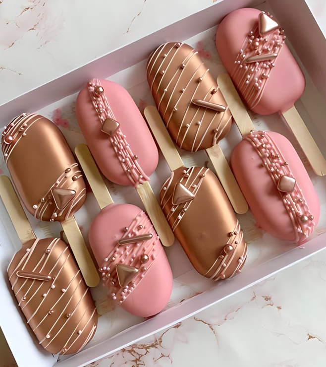 كعكات مثلجة غنية