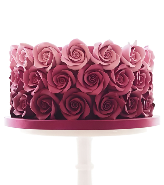 كعكة حديقة الورود، عيد ميلاد