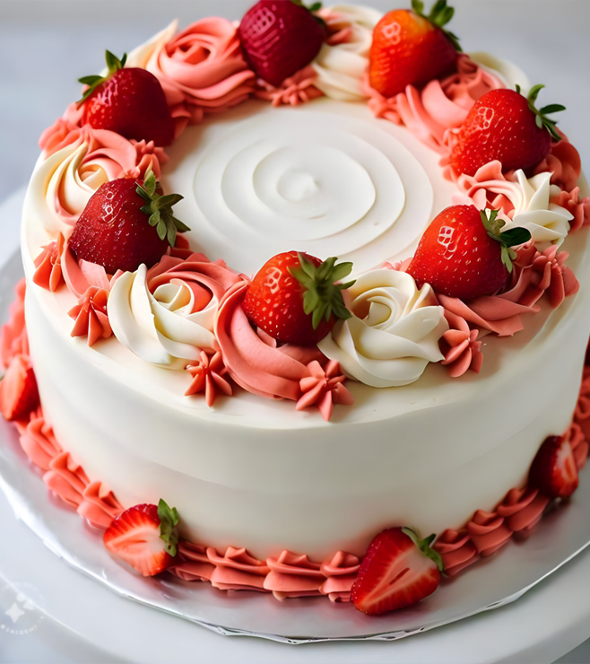 كعكة روزيت بيري شارم، عيد الحب