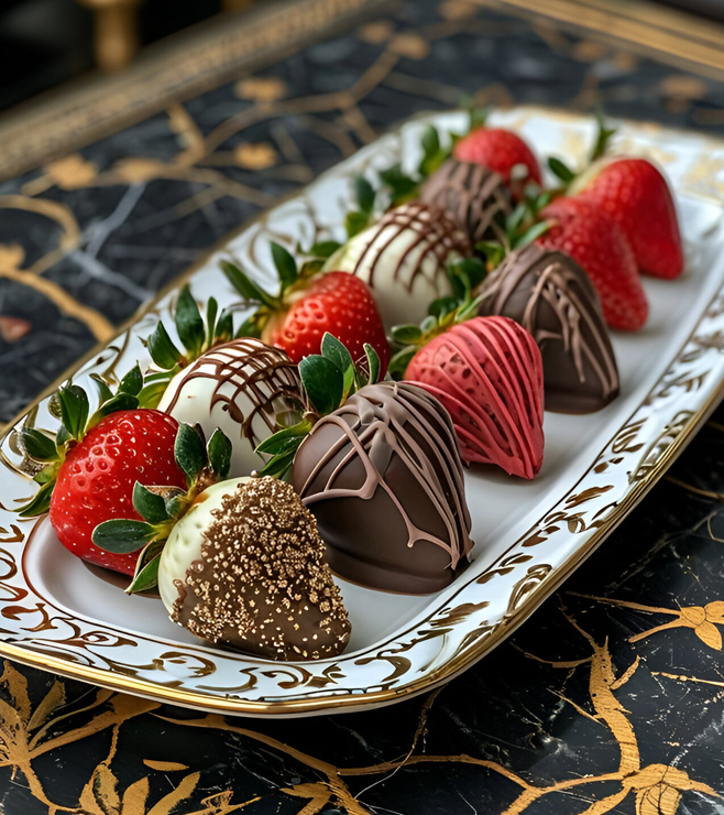 Royal Dipped Strawberries