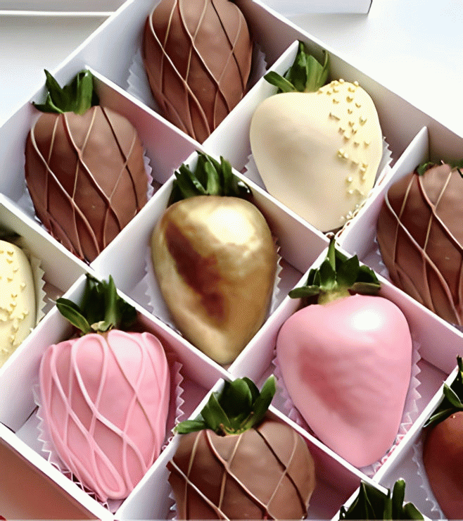 فراولة مغموسة بالشوكولاتة من رويال تريت