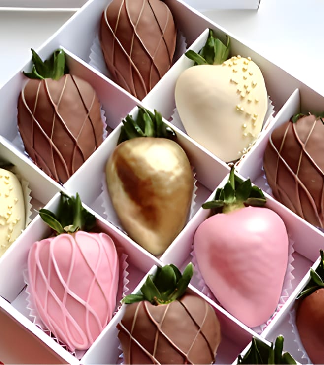 فراولة مغموسة بالشوكولاتة من رويال تريت