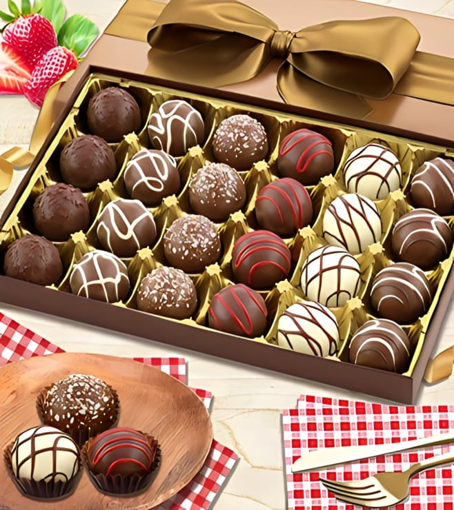 ترافل الشوكولاتة المثيرة