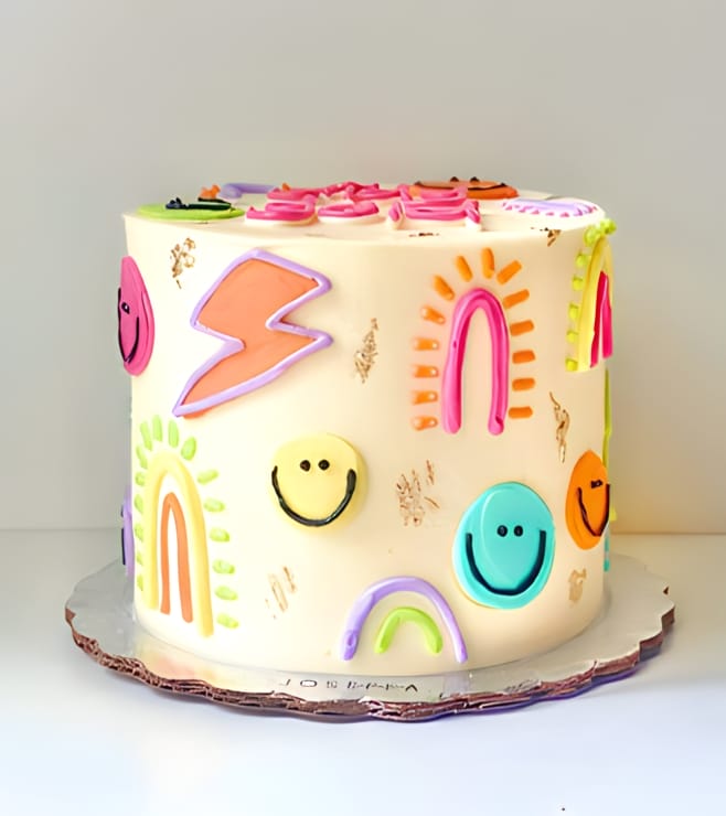 شارك كعكة الابتسامة