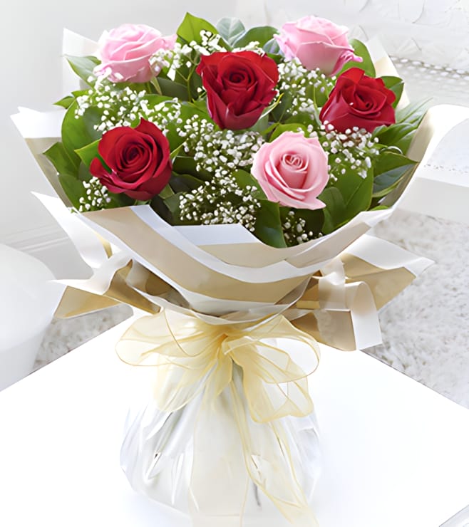 دزينة من القبلات المسروقة - أحمر ووردي