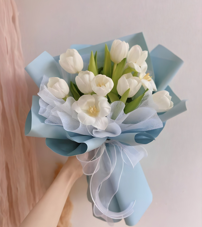 تساقط الثلوج سيمفونية التوليب