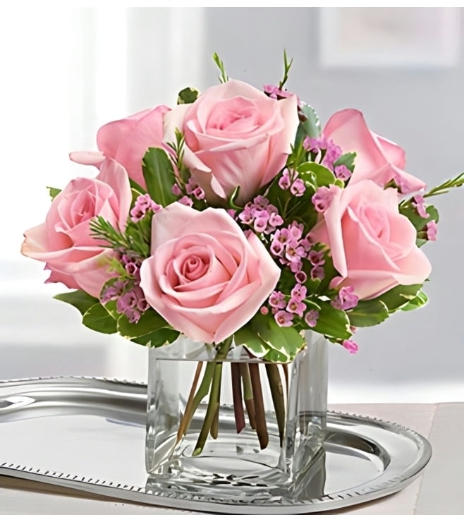 مشاعر وردية ناعمة