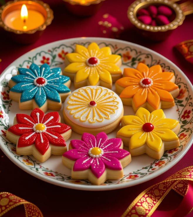 Sparkle Bloom Cookies