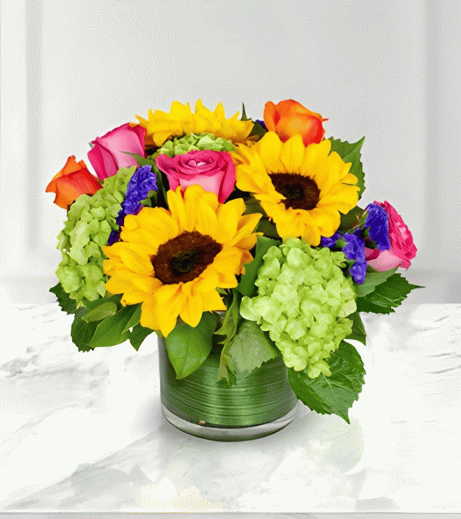 الربيع في باقة زهور